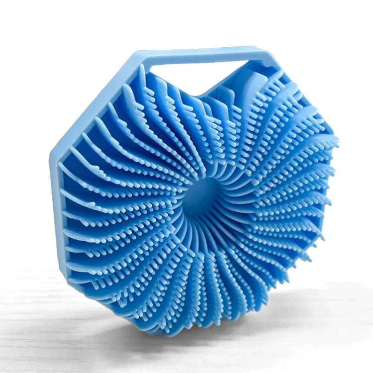 Silicone Body Scrubber – Hygienic Shower Exfoliating Brush For Deep Clean