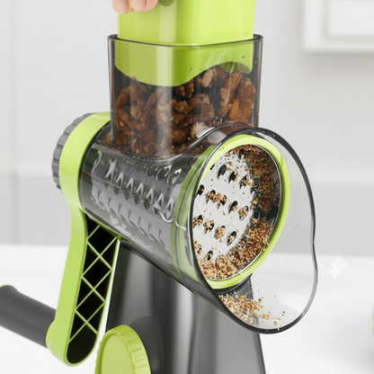 Rotary All in One Grater with Suction Base