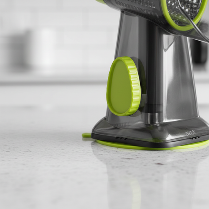 Rotary All in One Grater with Suction Base