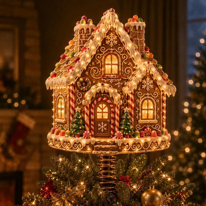 3D Lighted Christmas Tree Topper