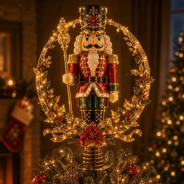 3D Lighted Christmas Tree Topper
