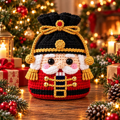 🔥Last Day 50% OFF 🔥Christmas Crochet Gift Pouch DIY Kit