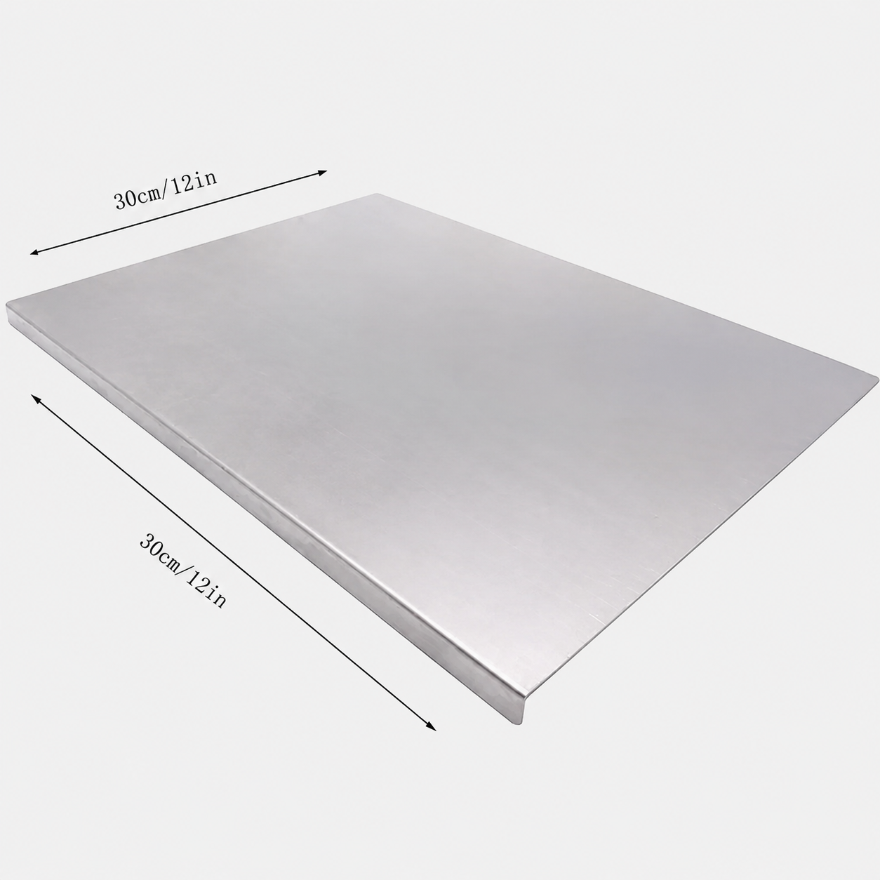 PurePrep™ Stainless Steel Cutting & Dough Board