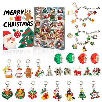 24-Day Christmas Charm Bracelet Advent Calendar