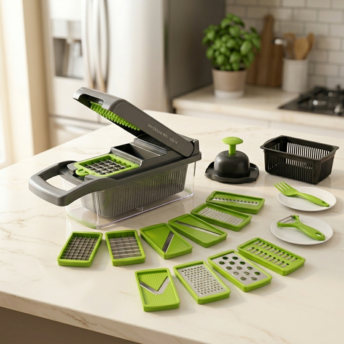 All in One Veggie Prep Station
