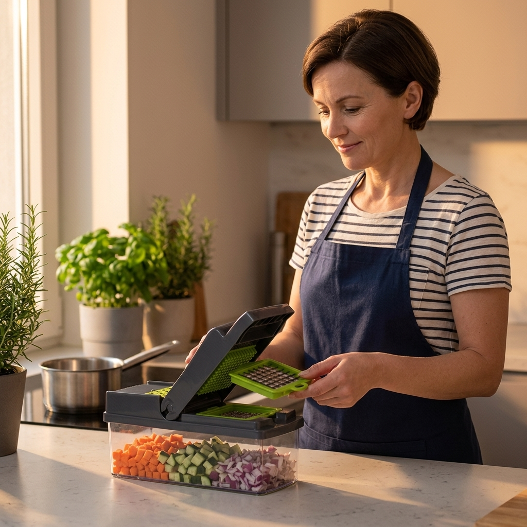 All in One Veggie Prep Station