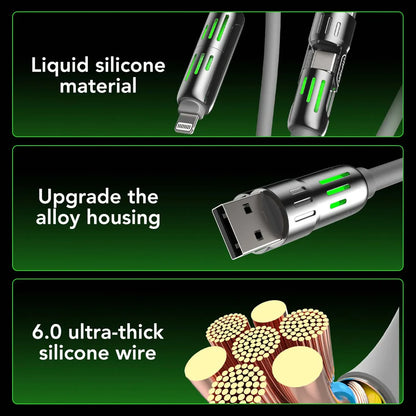 4-in-1 USB Charging Cable