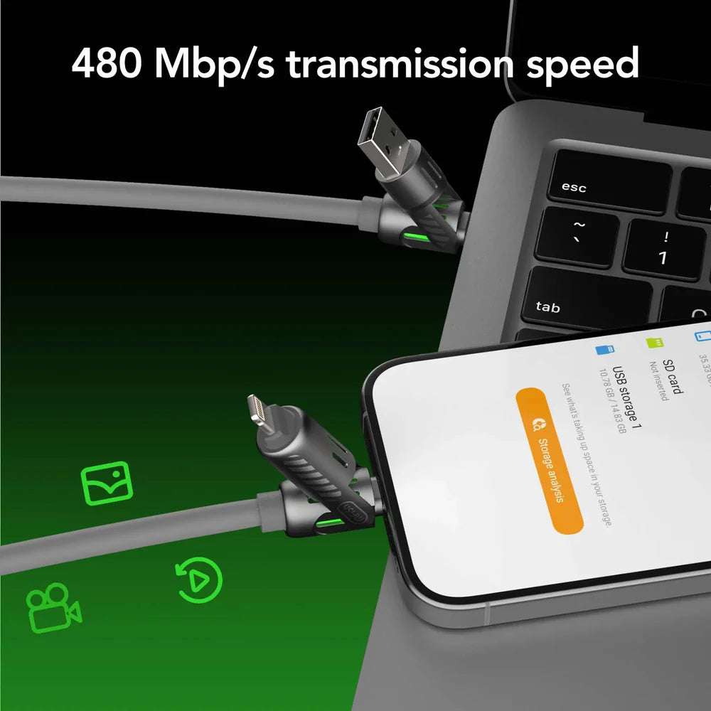 4-in-1 USB Charging Cable